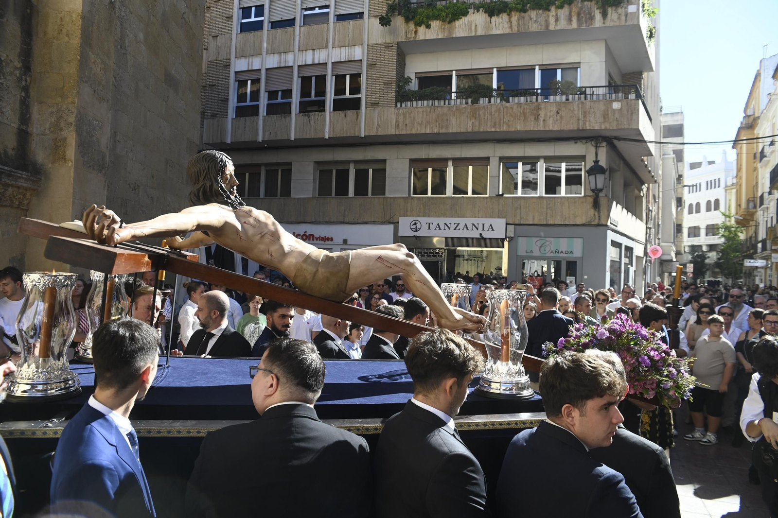 El Cristo de las Aguas de Palma del Río en el Magno Vía Crucis de Córdoba