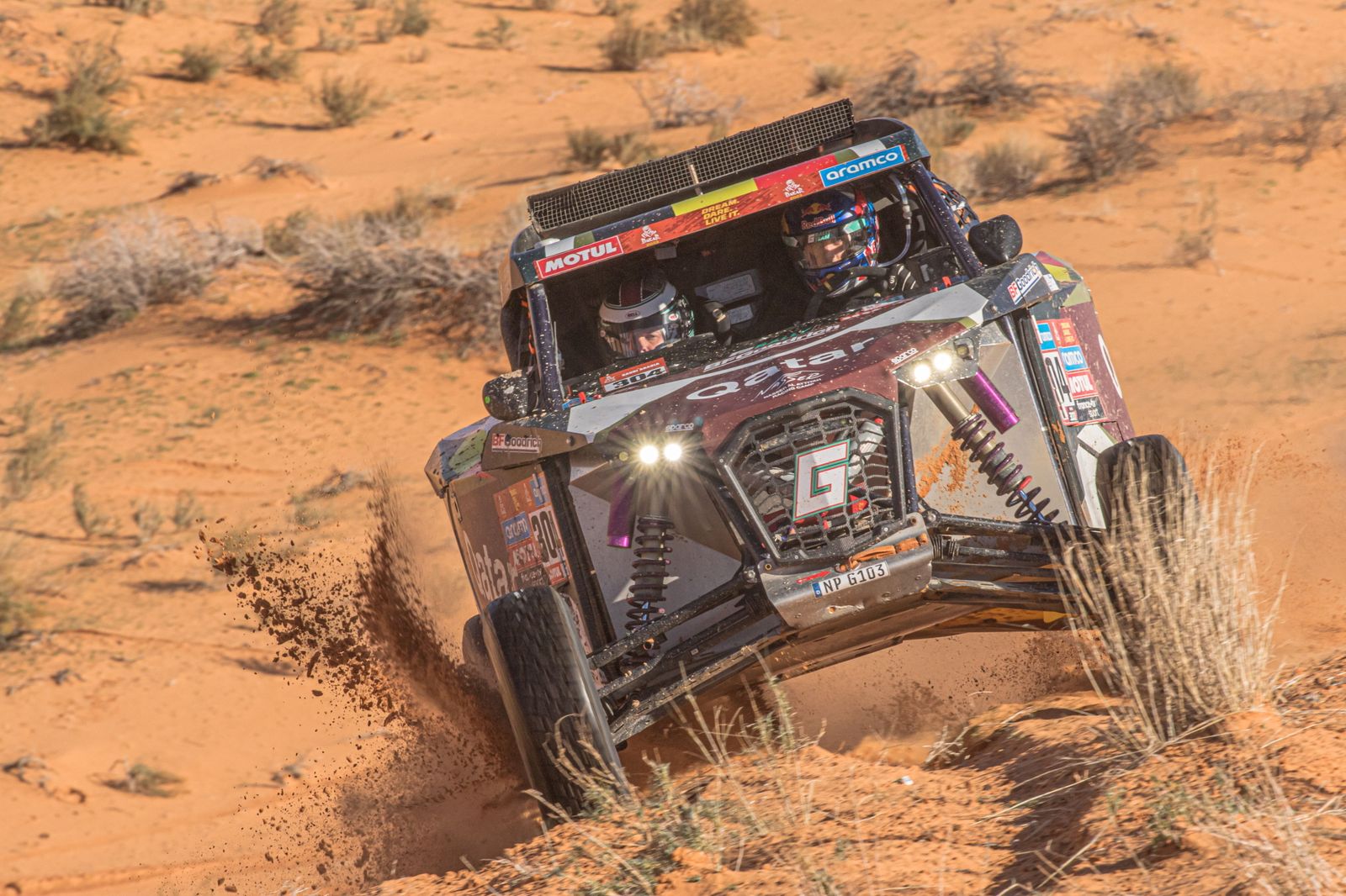 Las fotos del día del Rally Dakar