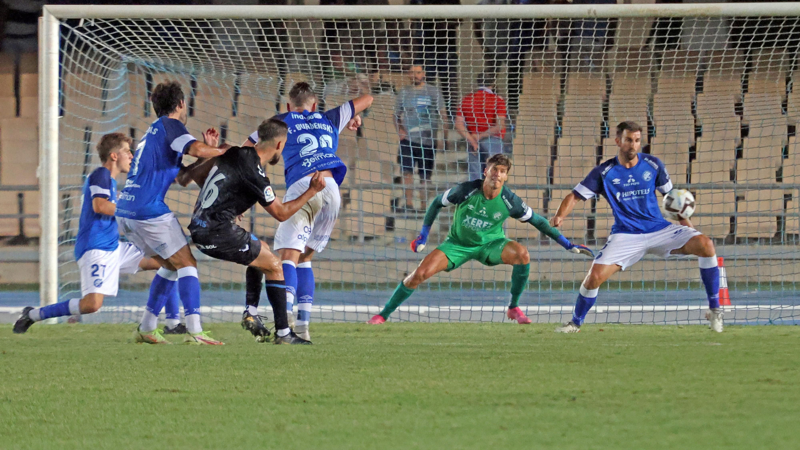 Trofeo de la Vendimia entre el Xerez DFC y el Málaga CF