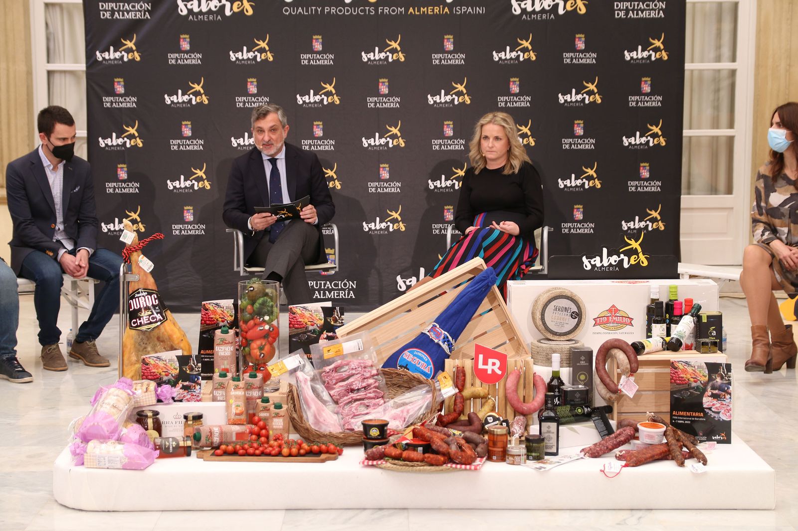 Fotogalería de la presentación del stand de Sabores Almería para Alimentaria