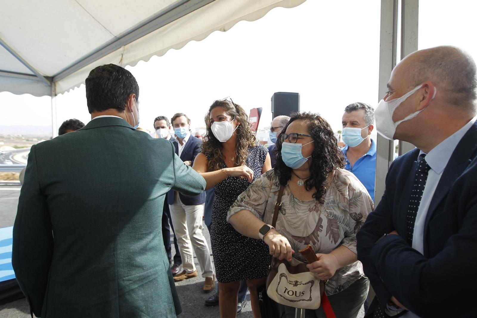 Fotogalería inauguración desdoble Carretera A-352 Vera-Garrucha