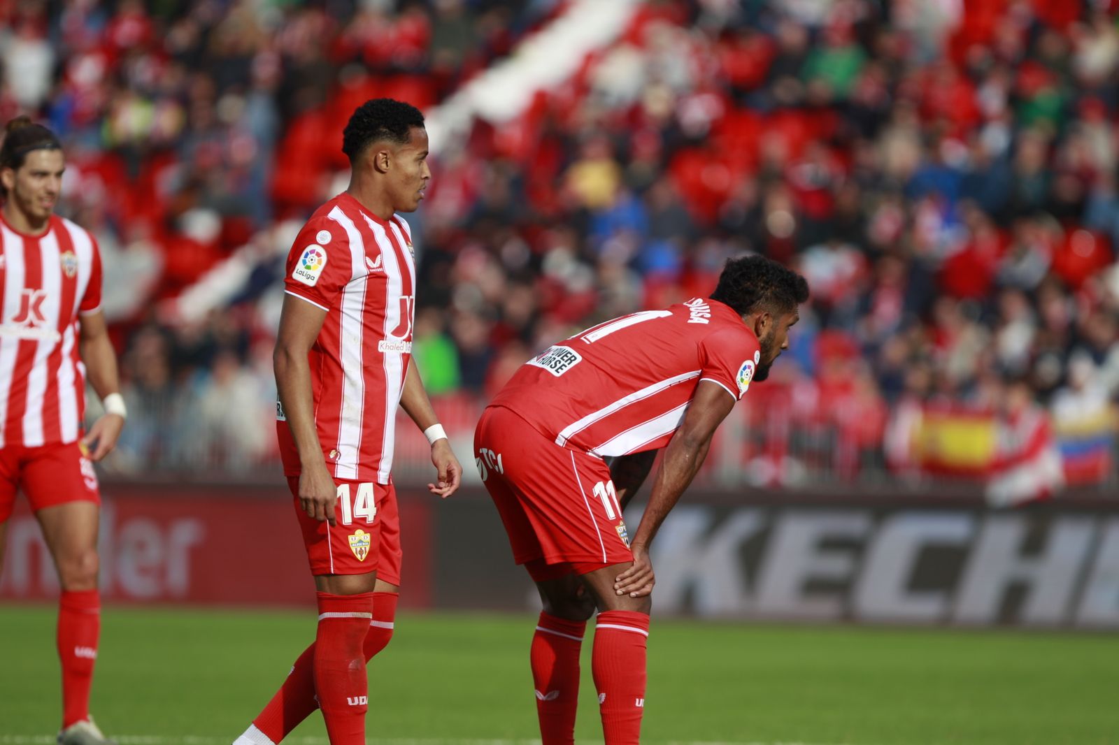 Imágenes del partido U.D. Almería-Real Sociedad