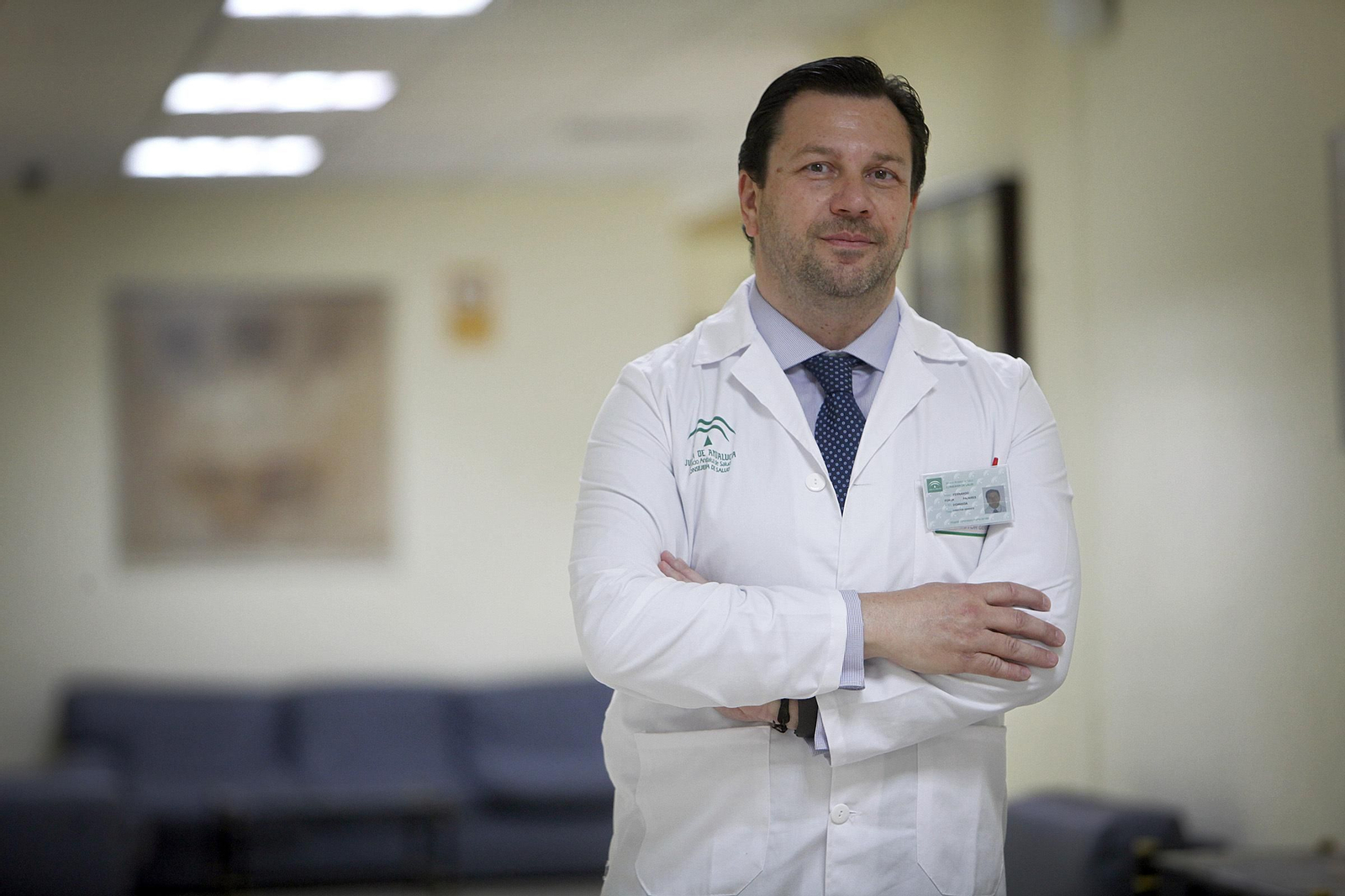 El director gerente del Hospital Puerta del Mar, Fernando Forja.