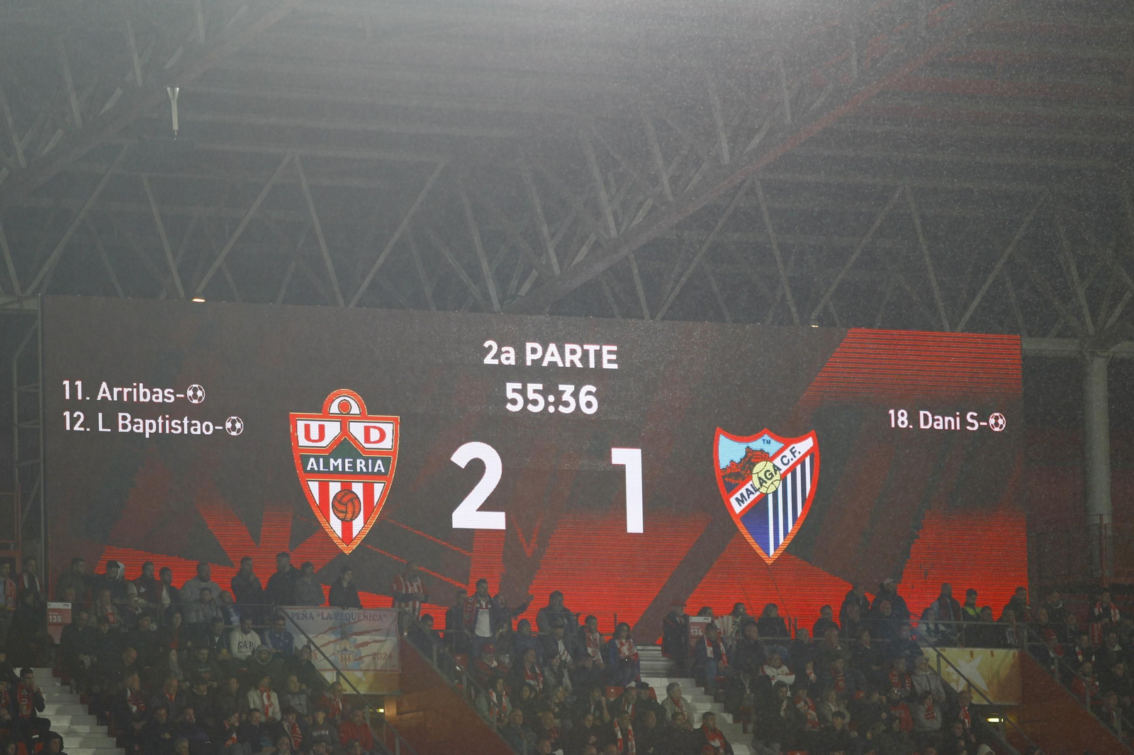 Las mejores imágenes del U.D. Almería-Málaga C.F.