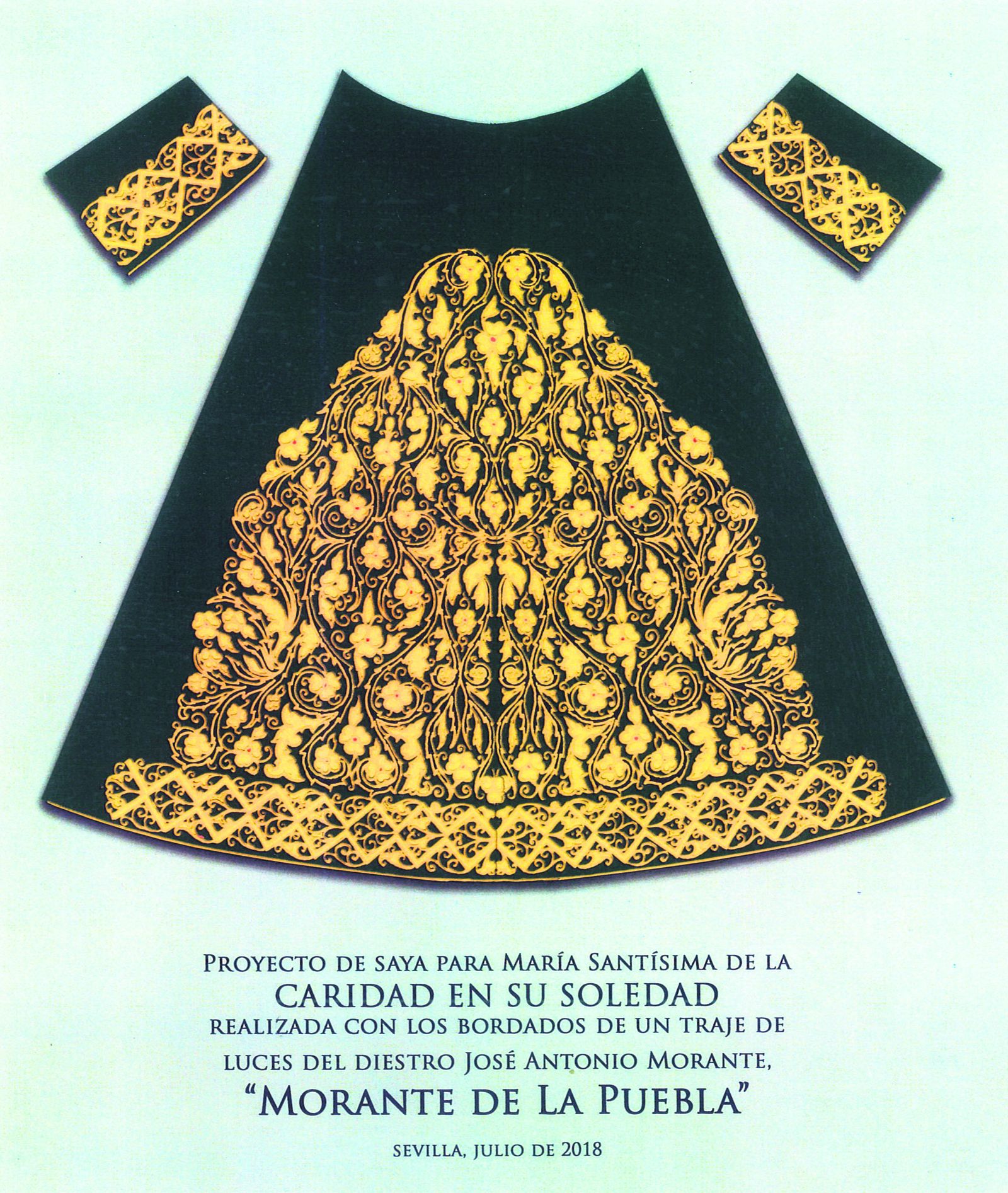 El proyecto del vestido convertido en saya