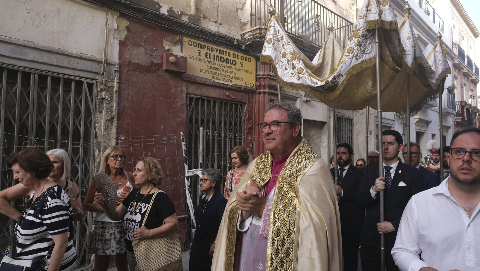 Procesión del Corpus Christi de Almería, en imágenes