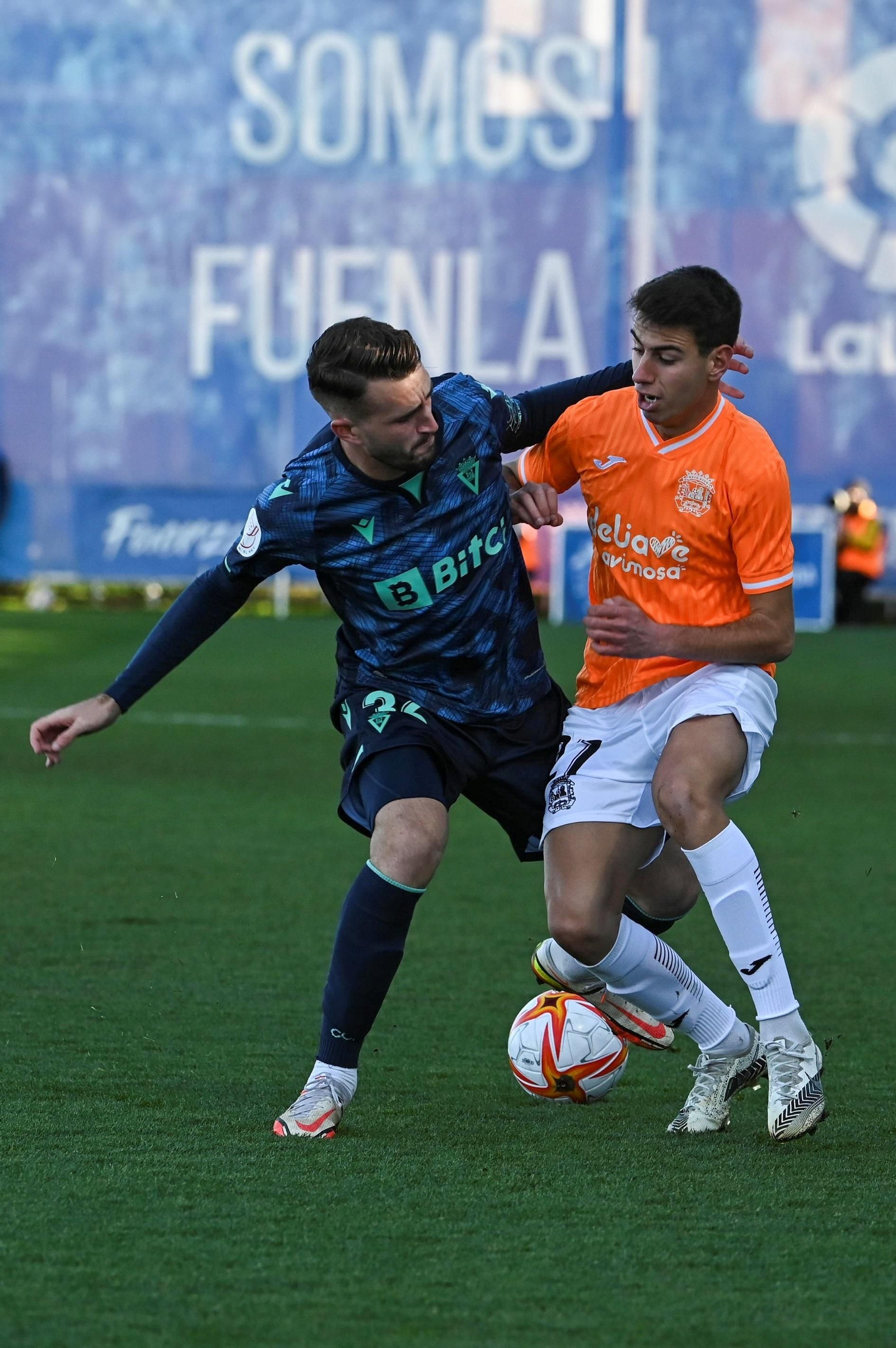 Las imágenes del Fuenlabrada-Cádiz de Copa del Rey