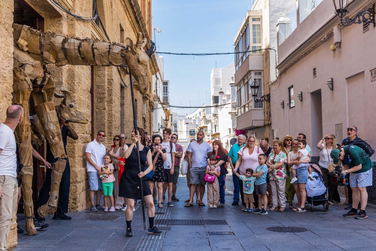 Las imágenes de 'La estampida' en San Fernando