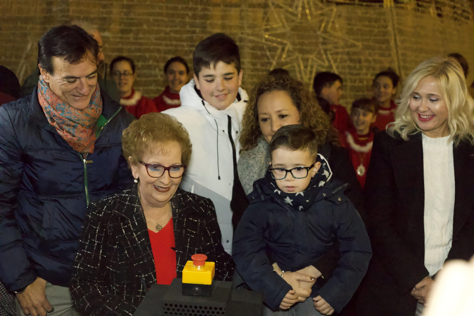 Así ha sido el encendido de luces en Jaén capital