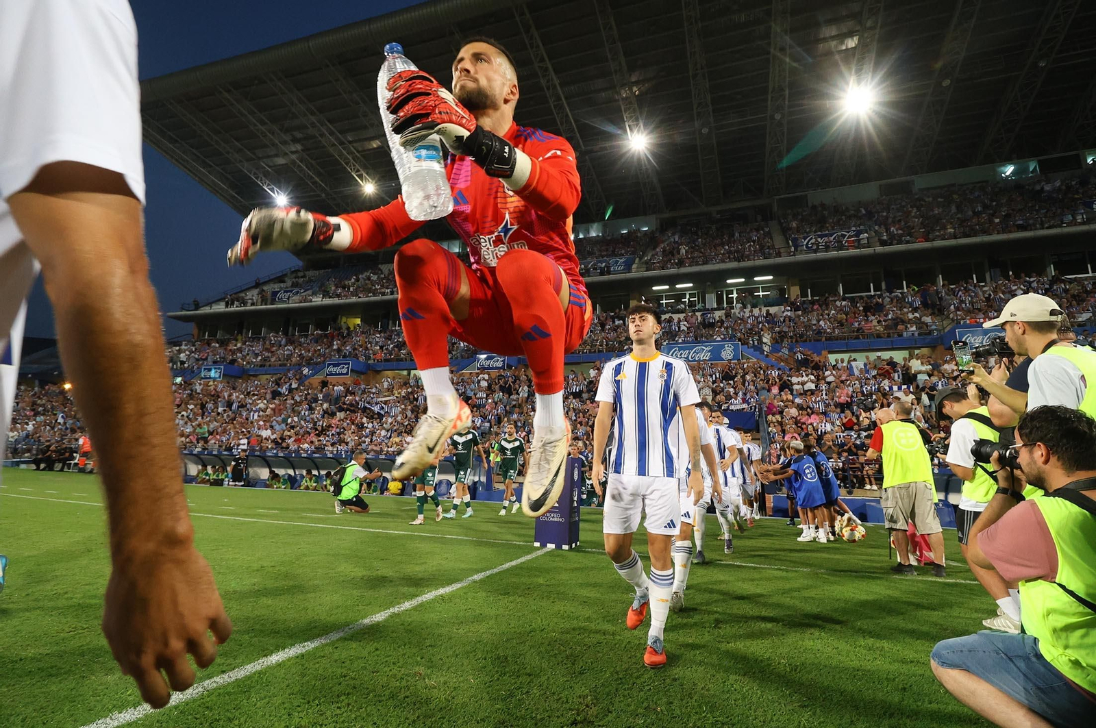 Las mejores imágenes del Trofeo Colombino con el Recreativo de Huelva, Zamora y Cacereño