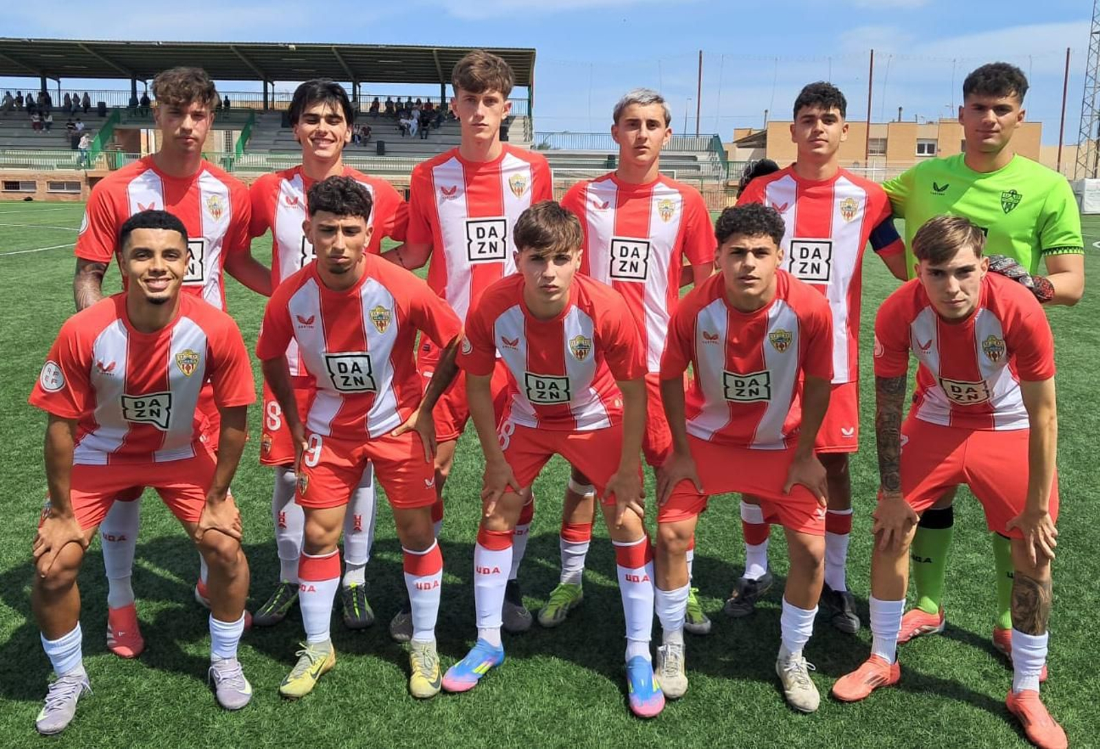 Once presentado por el conjunto rojiblanco frente al Marbella en su último encuentro de la temporada.