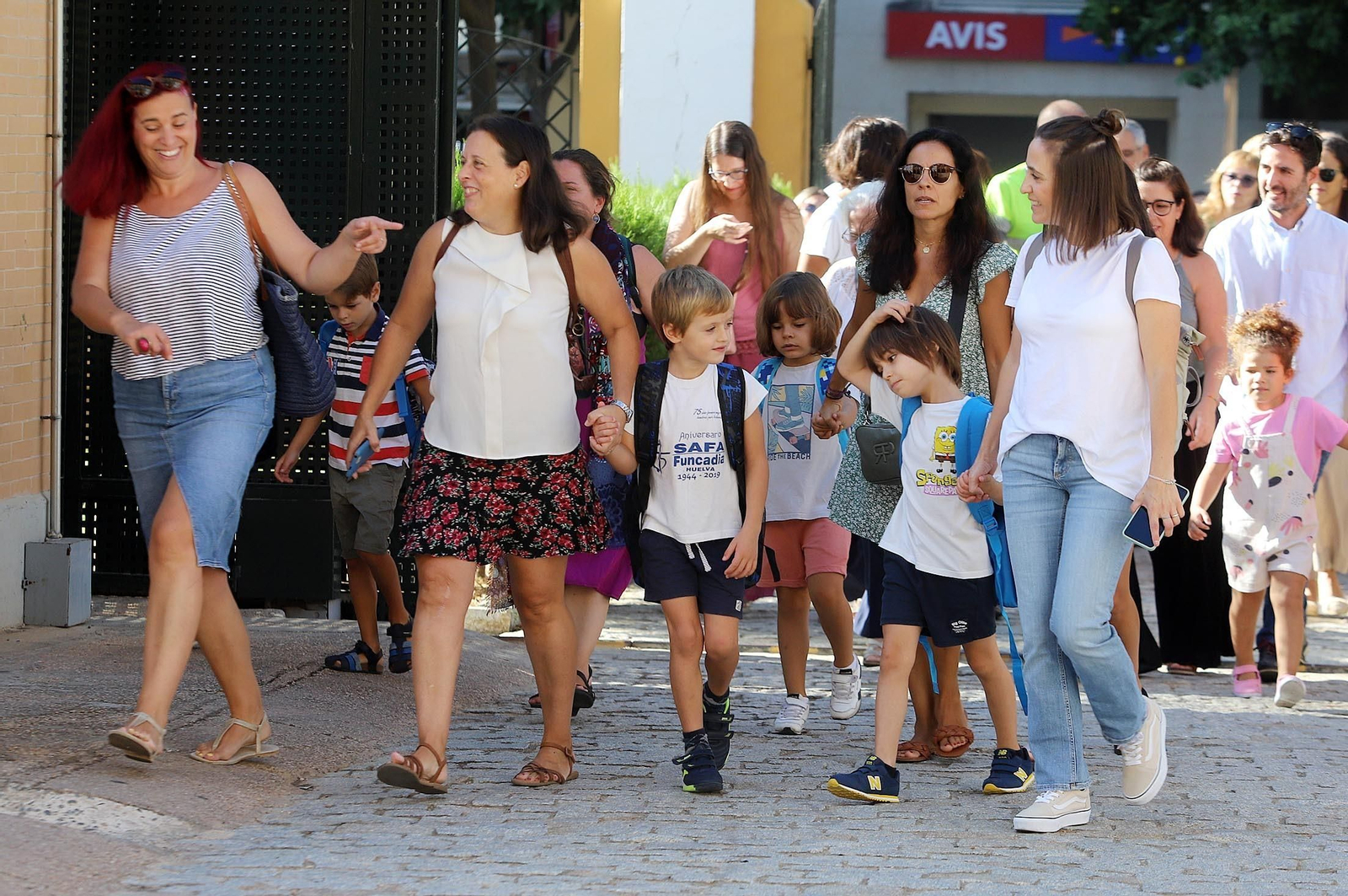 Imágenes de la vuelta al cole en el SAFA Funcadia