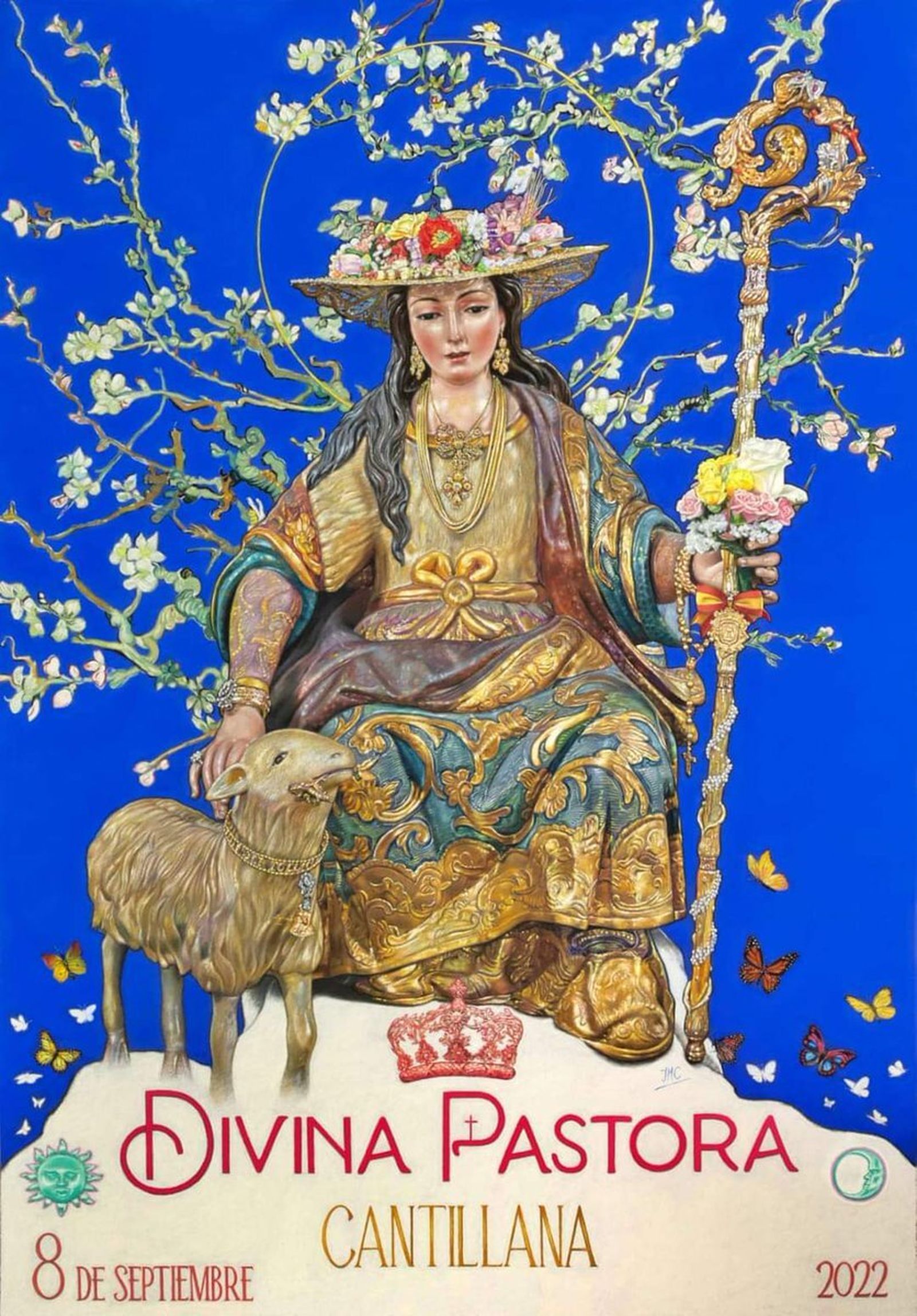 El cartel del 8 de septiembre realizado por José Cabrera Lasso de la Vega