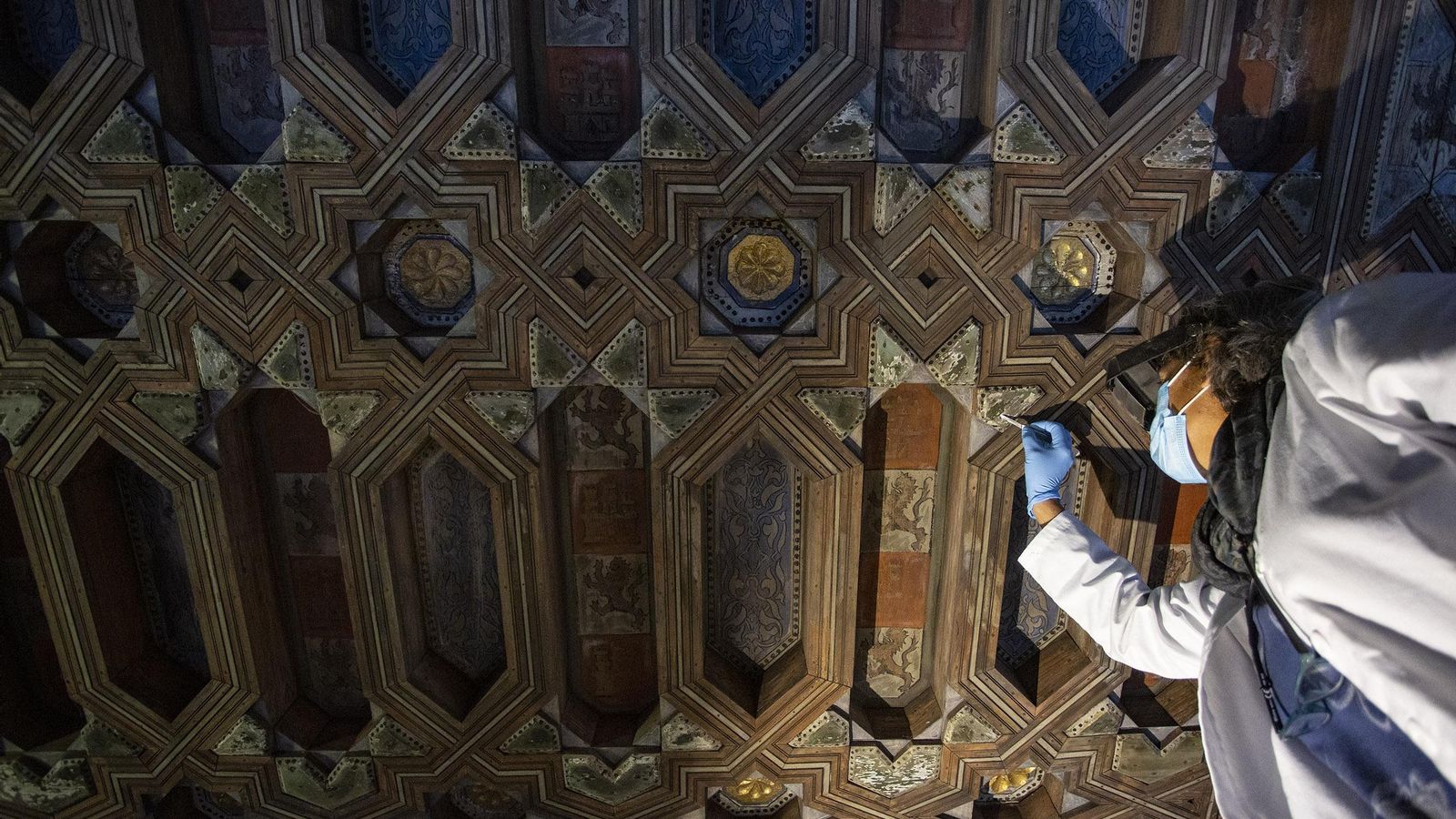 Intervención realizada en los alfarjes.