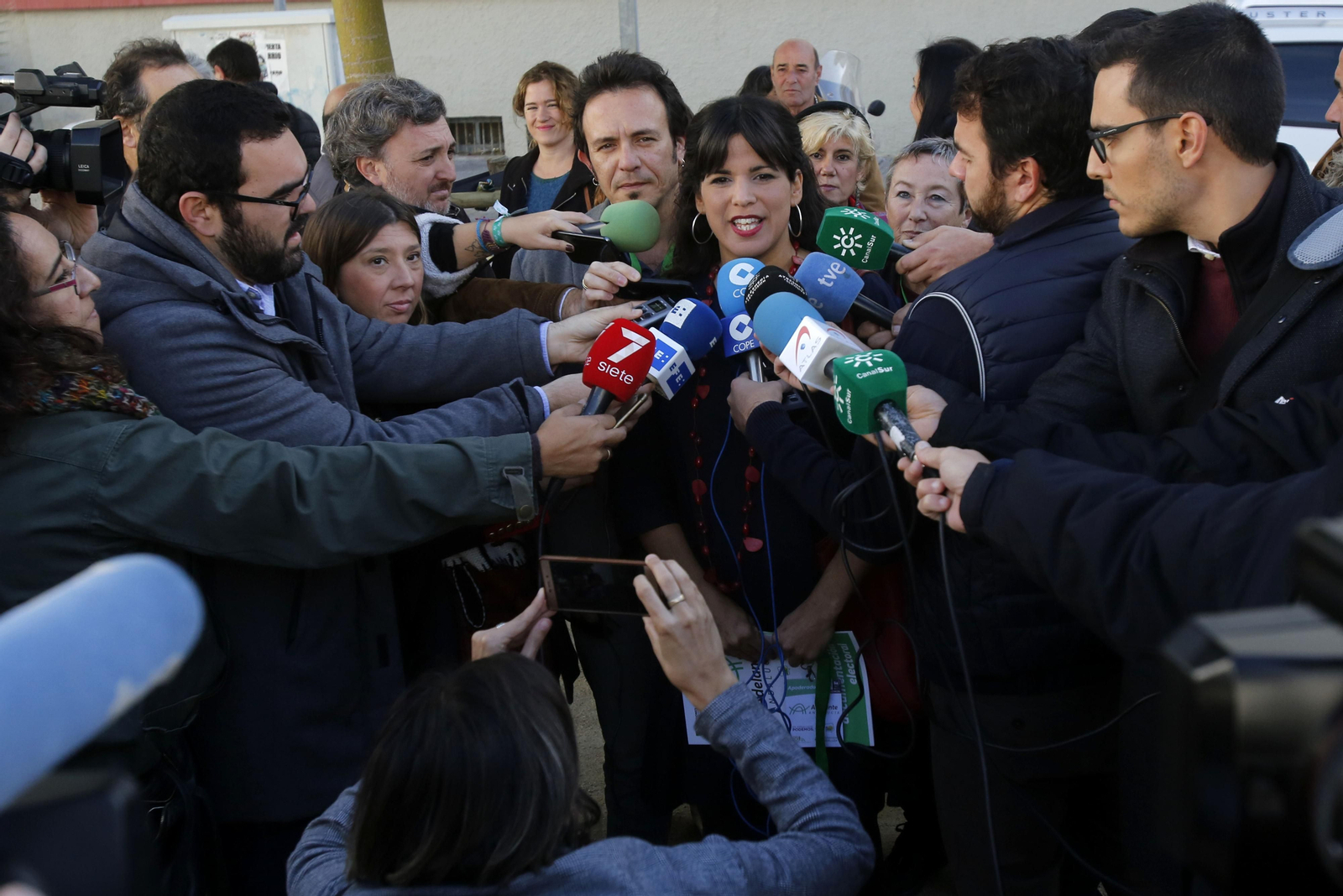 Las imágenes de las elecciones andaluzas 2018