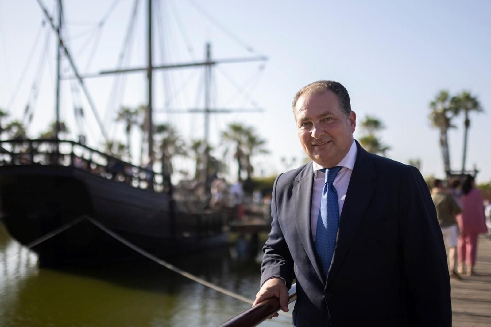 David Toscano, presidente de la Diputación de Huelva