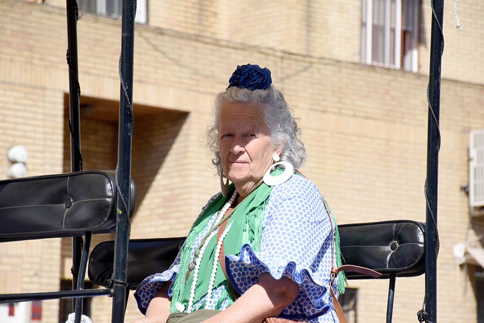 Imágenes de los carros de la Hermandad del Rocío de Huelva