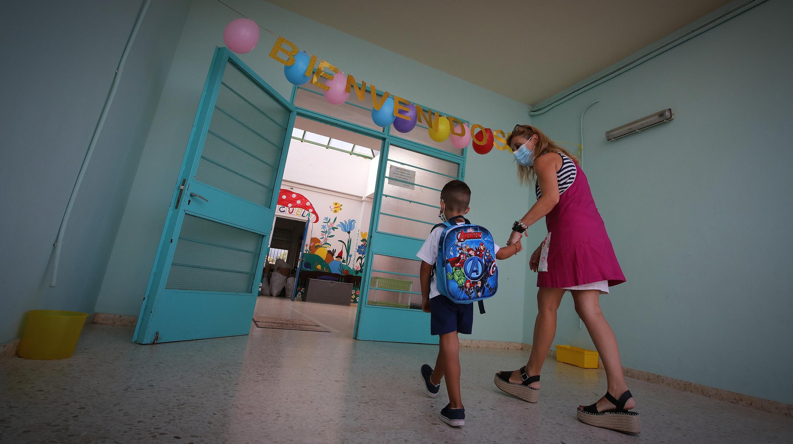 Primer día de la 'Vuelta al Cole' para Infantil y Primaria