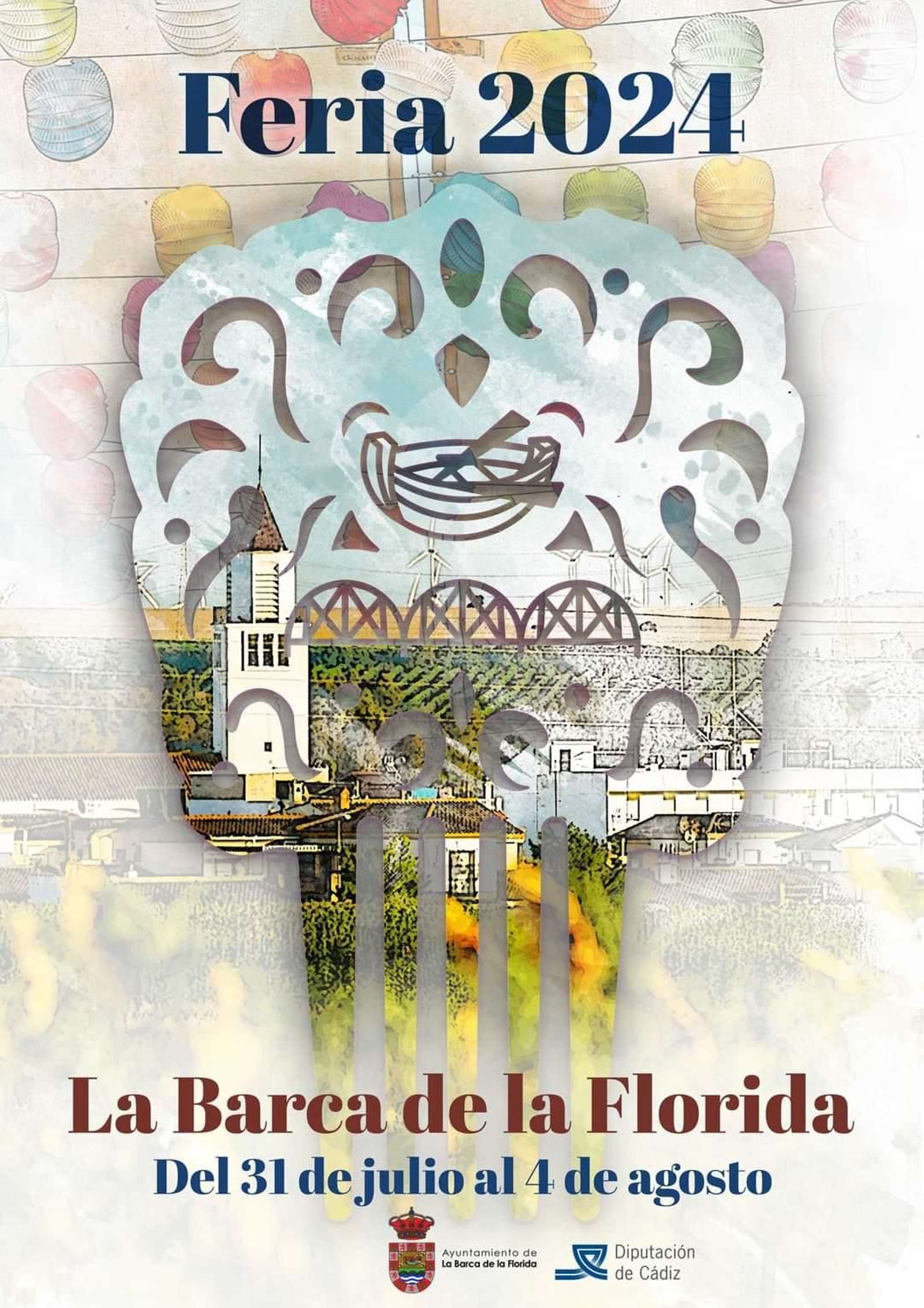 Cartel de la Feria de La Barca de la Florida.