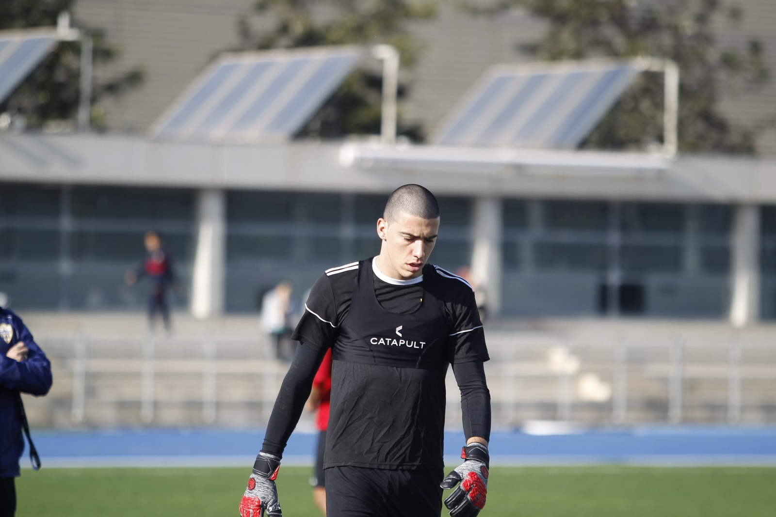 Fotogalería del entrenamiento de la UDA, 6-XII