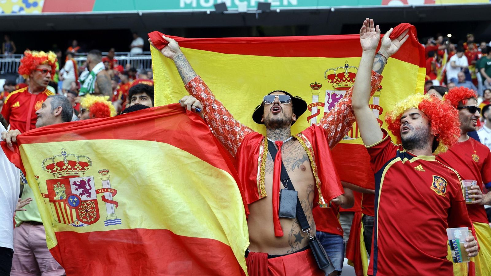 Las mejores imágenes del España - Francia