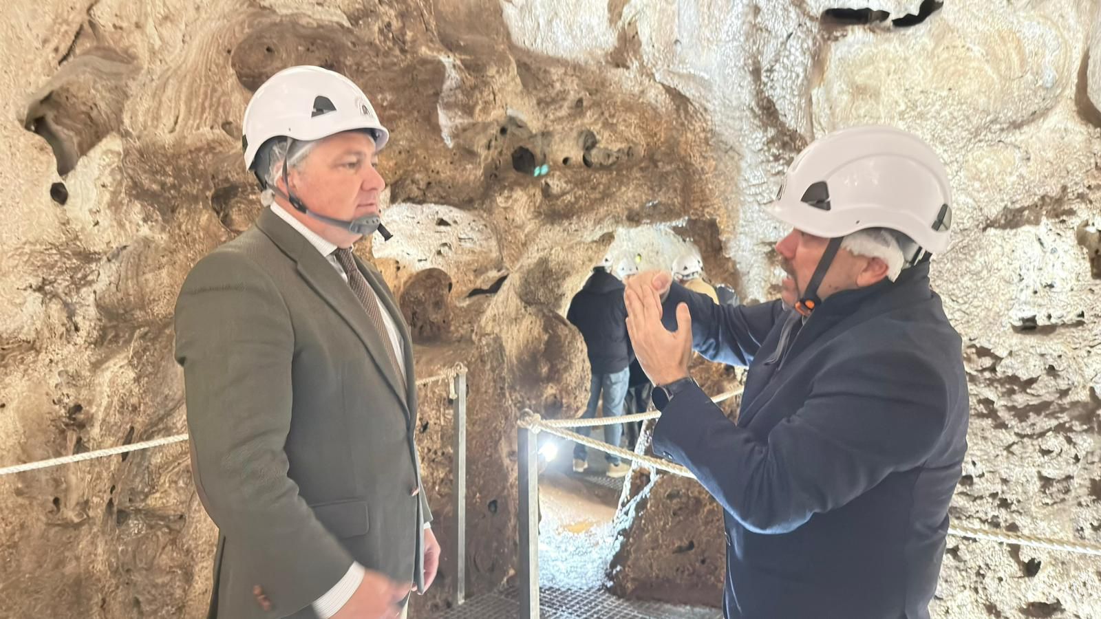 David Toscano en la inauguración.