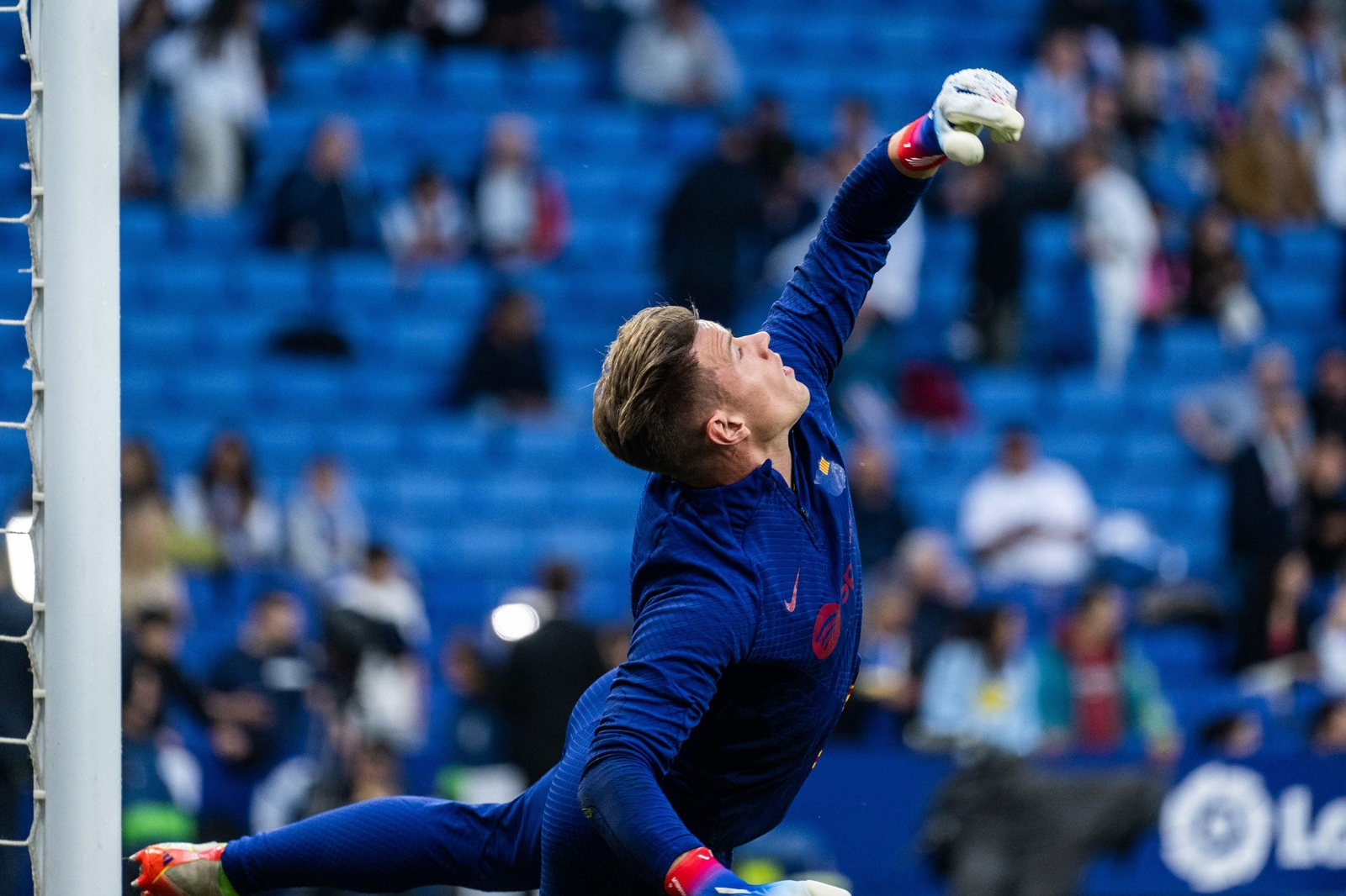 Las fotos de la celebración fallida del Barcelona ante el Espanyol