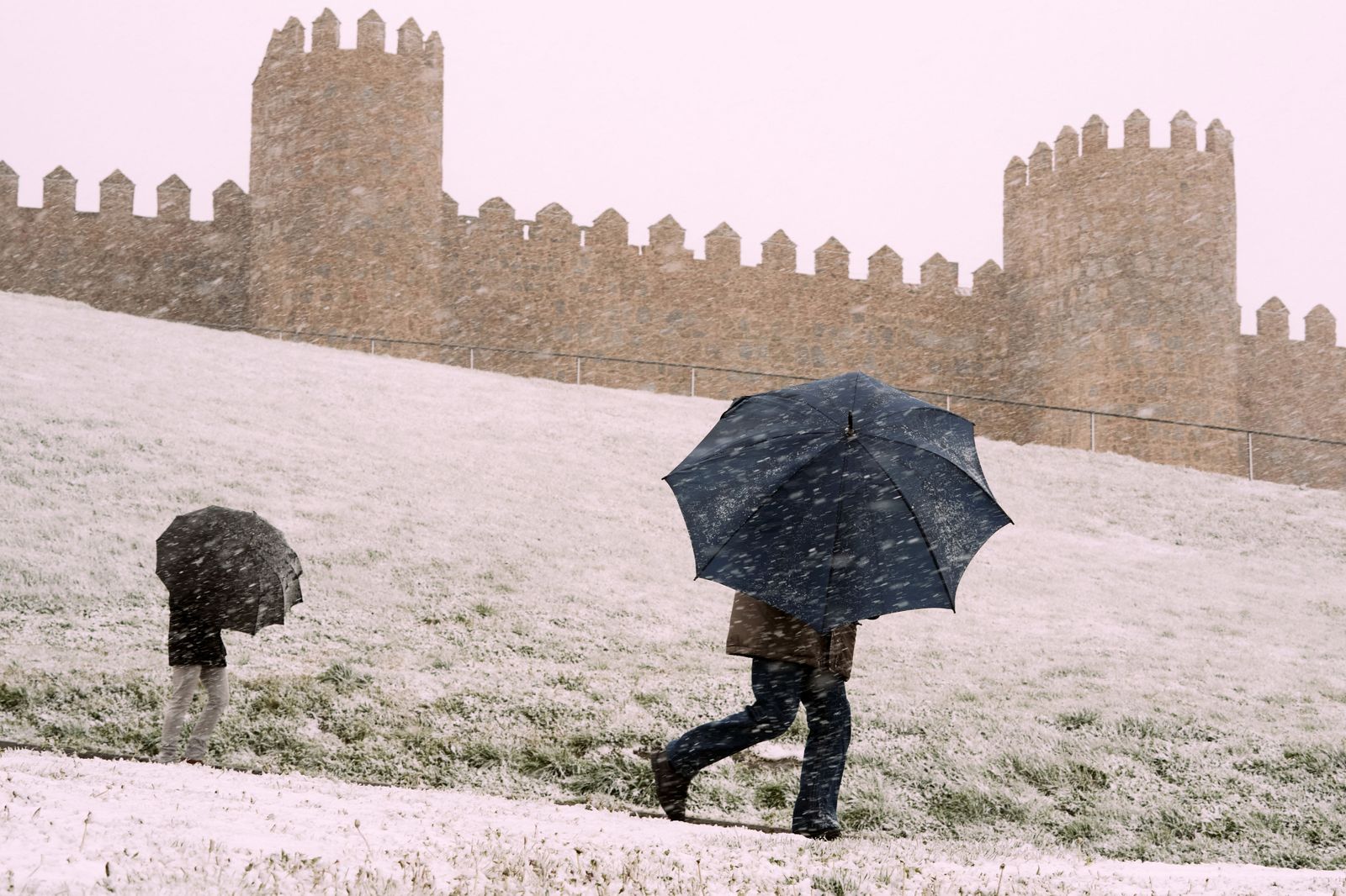 Nieve en Ávila