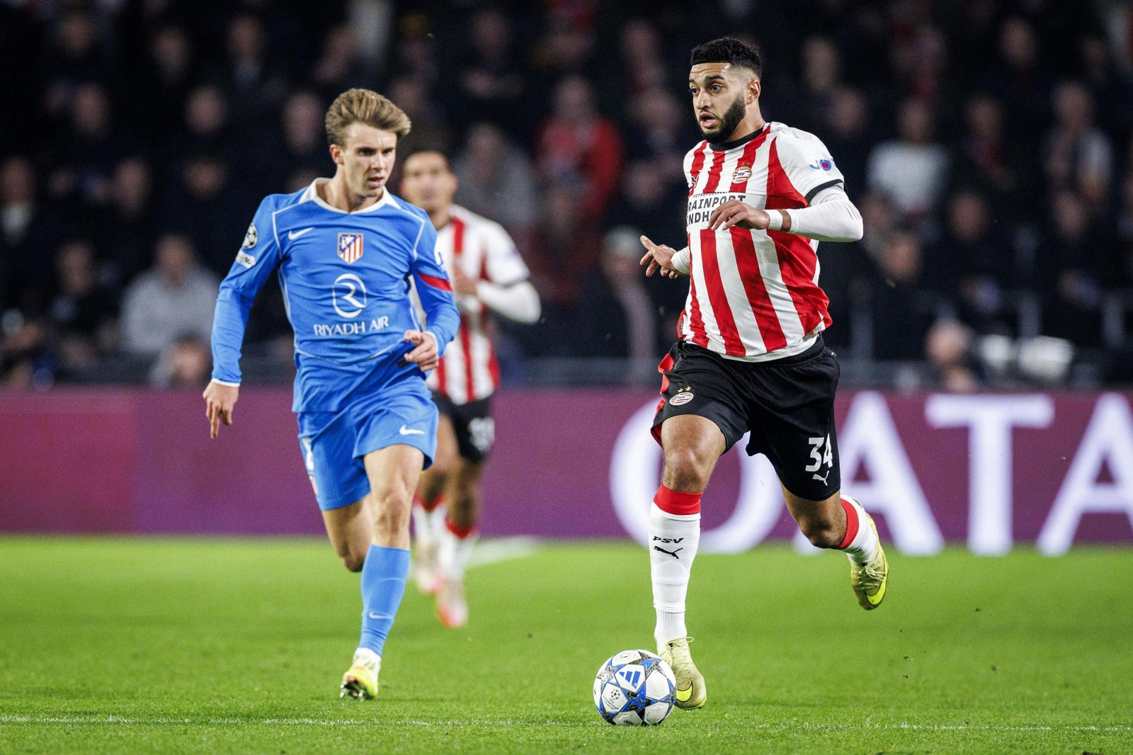 Las imágenes del PSV Eindhoven-Atlético de Madrid