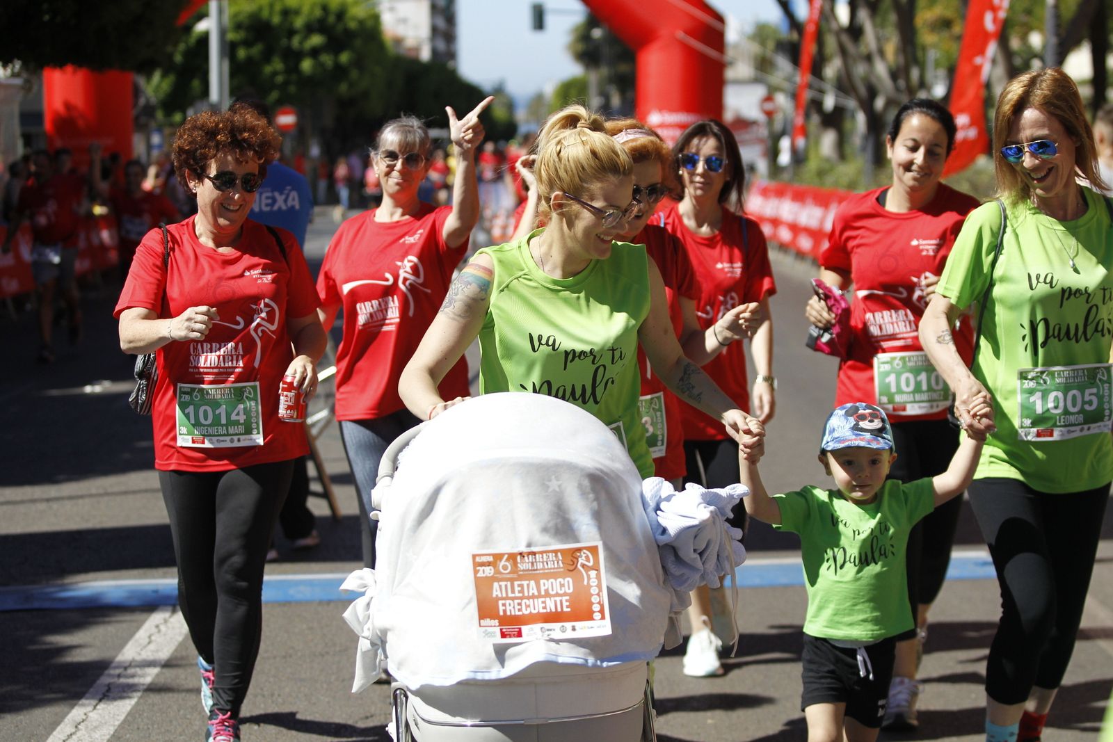 Fotogalería carrera atletismo popular enfermedades poco frecuentes. La Salle Almería