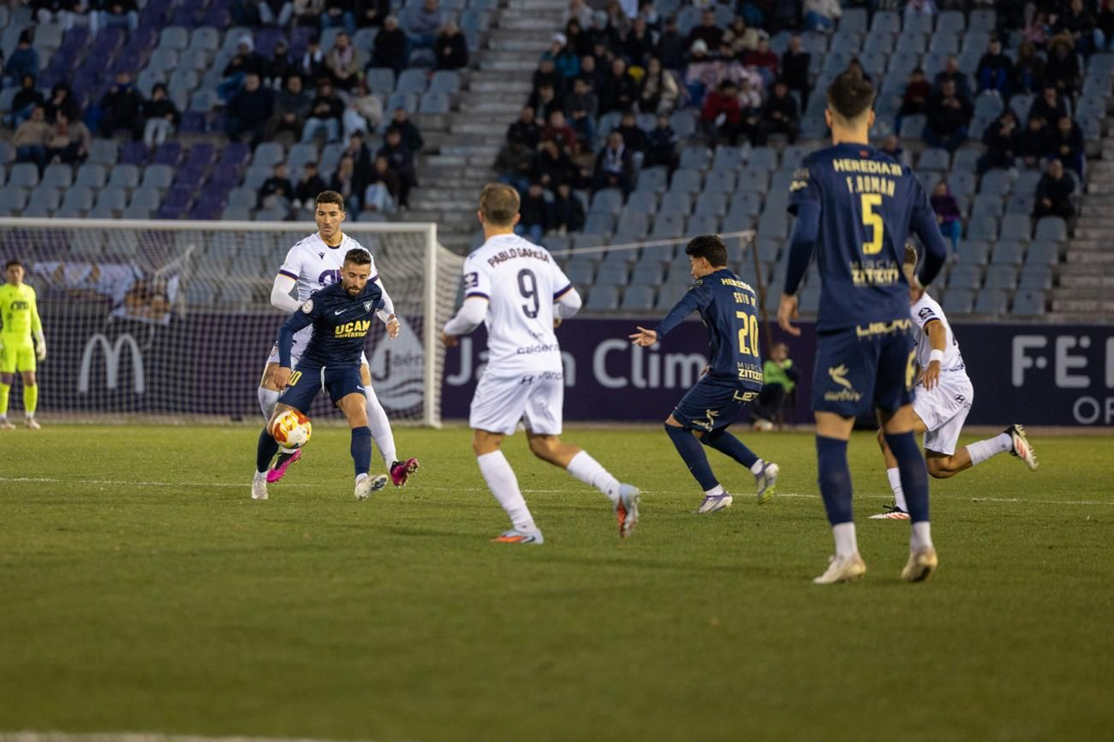 La dura derrota del Real Jaén ante el UCAM Murcia