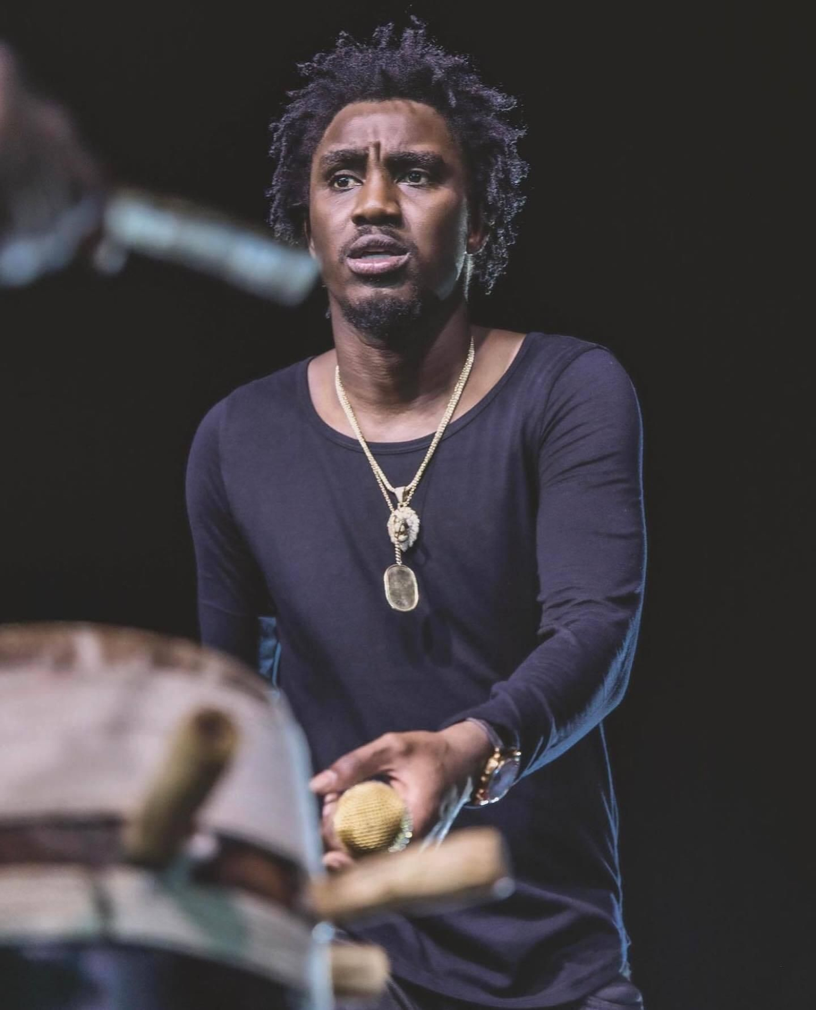 Wally B. Seck, artista de Senegal que llega a Almería.