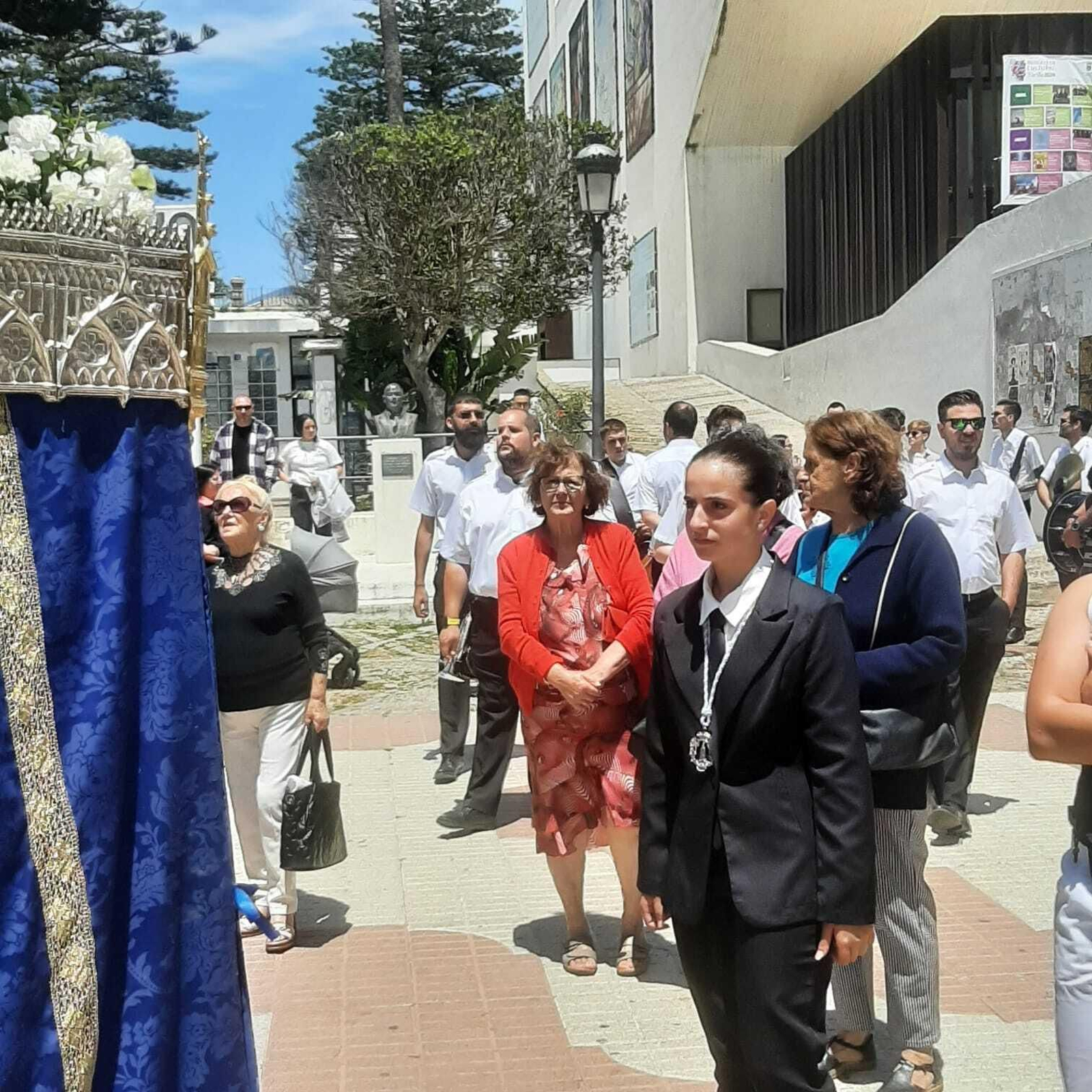 Fotos de la procesión de la Virgen de Fátima en Tarifa