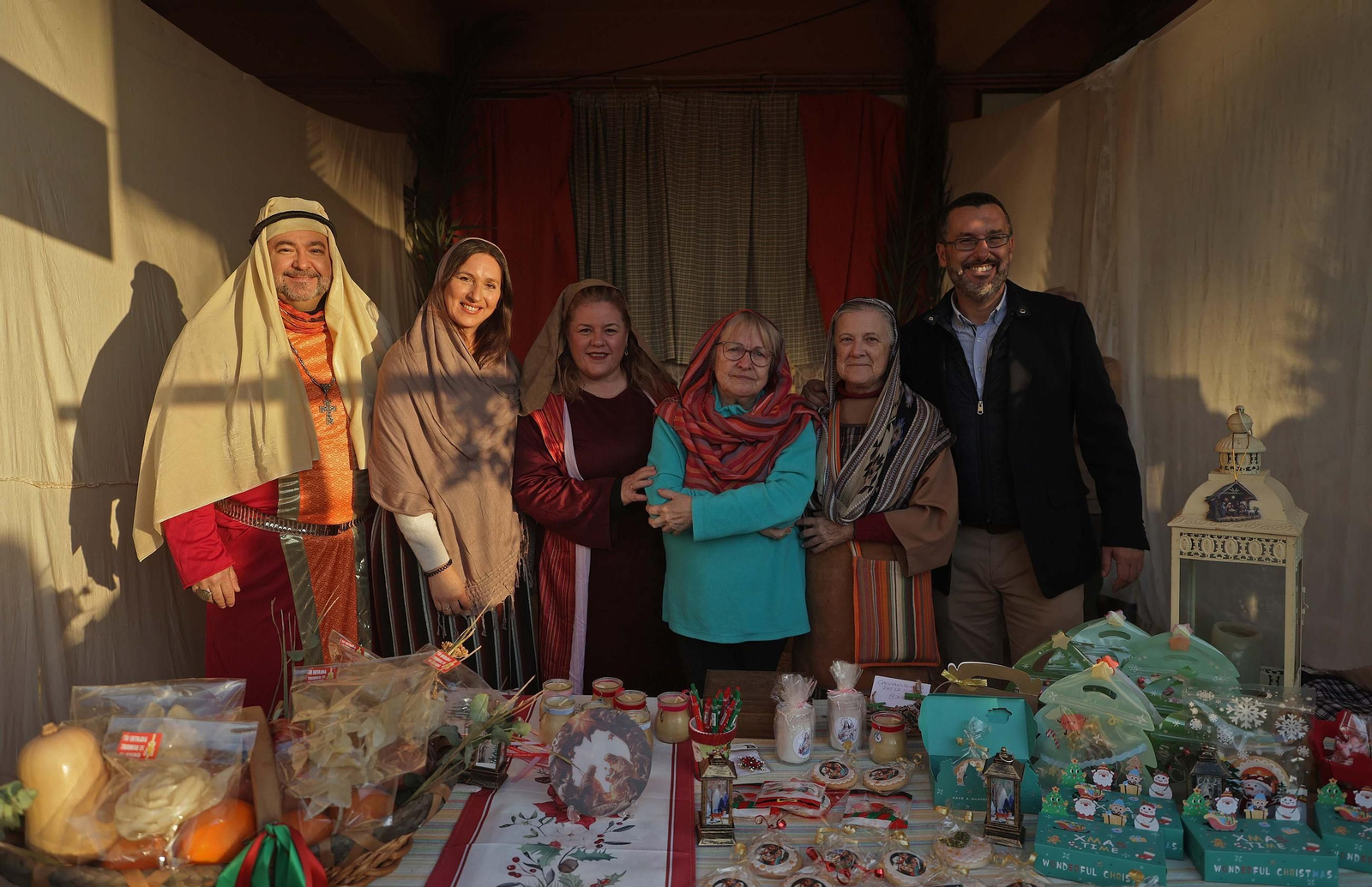 Fotos del Belén Viviente del colegio Salesianos de La Línea