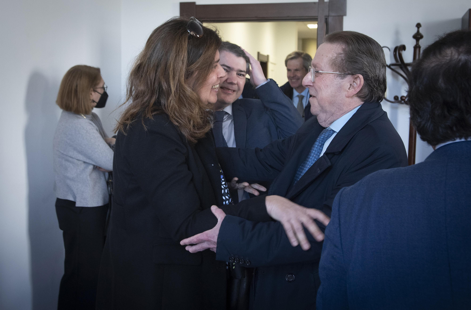 El homenaje al teniente fiscal  Emilio de Llera, en imágenes