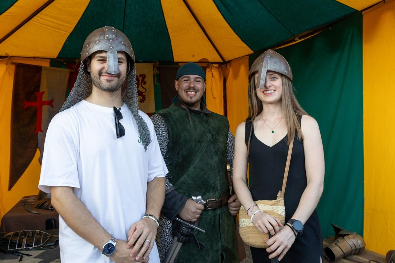 Moradores del Castillo de Jaén, recreación histórica de la Edad Media en el Cerro de Santa Catalina