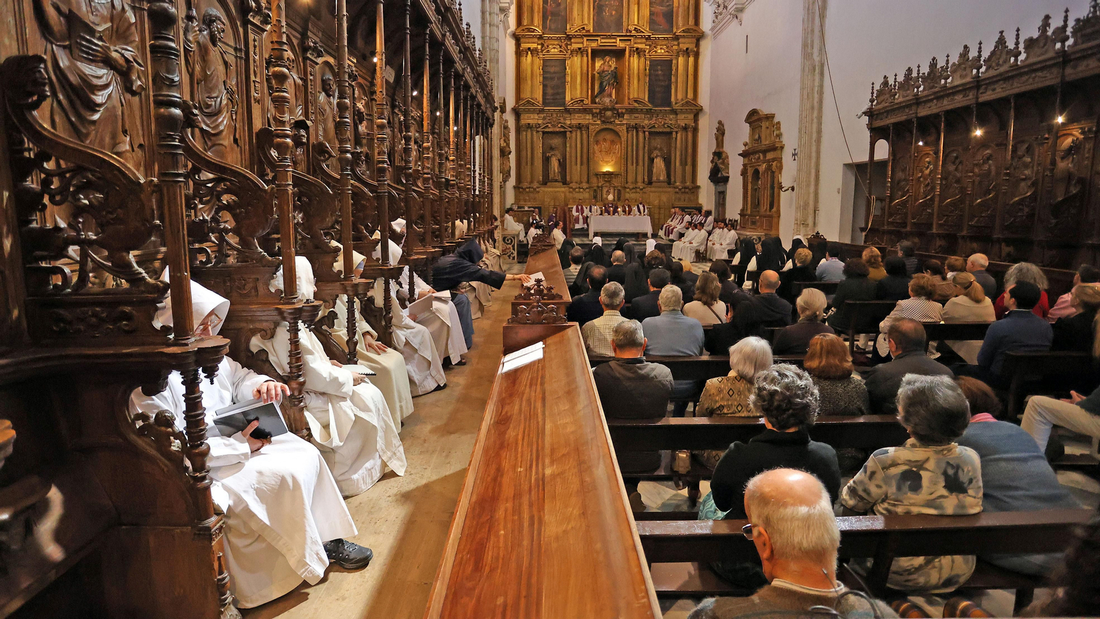 Misa de despedida en la Cartuja de Jerez a las hermanas de Belén