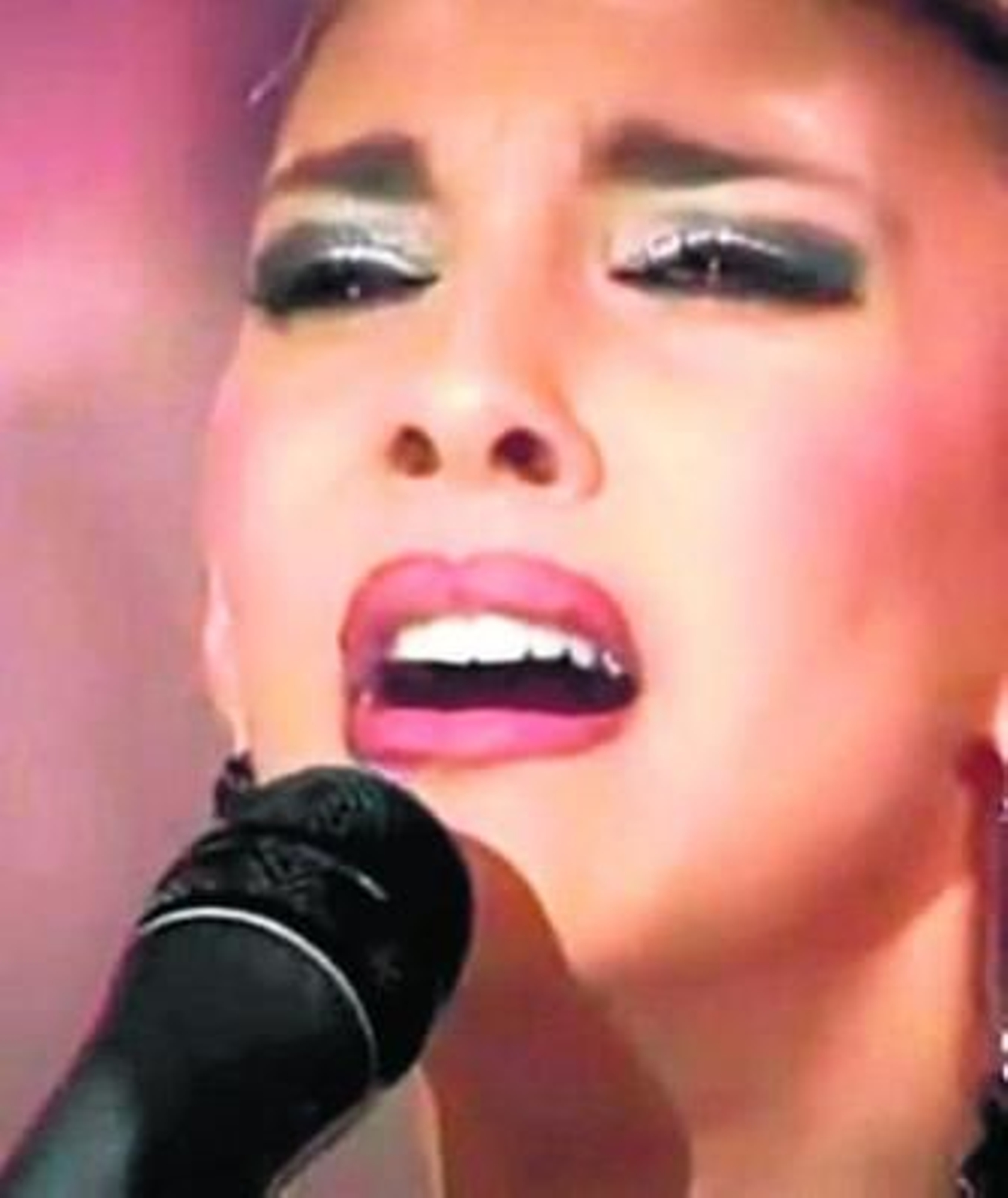 Kimera Campos, durante una de sus actuaciones.