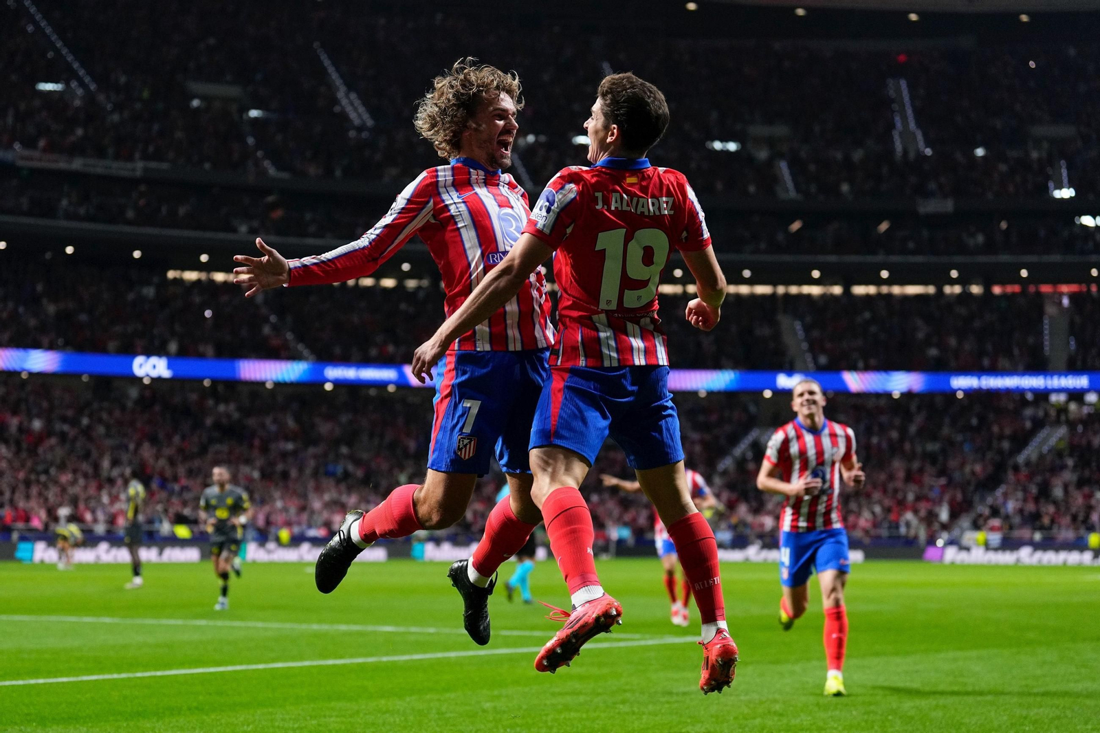 Las mejores imágenes del Atlético de Madrid en su duelo contra el Lille