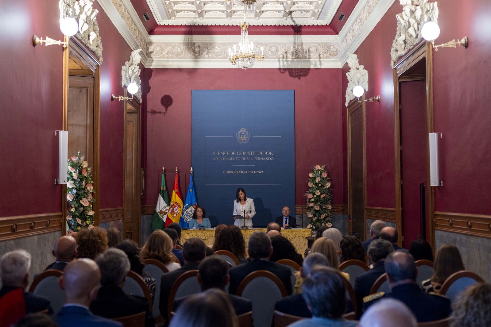 Las imágenes de la investidura de Patricia Cavada como alcaldesa de San Fernando