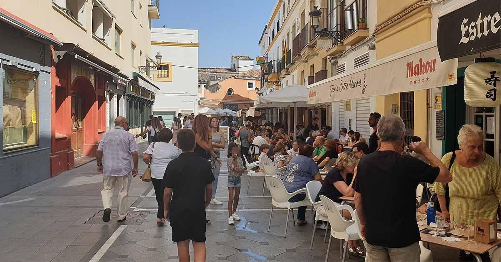 Una imagen de la calle Misericordia.