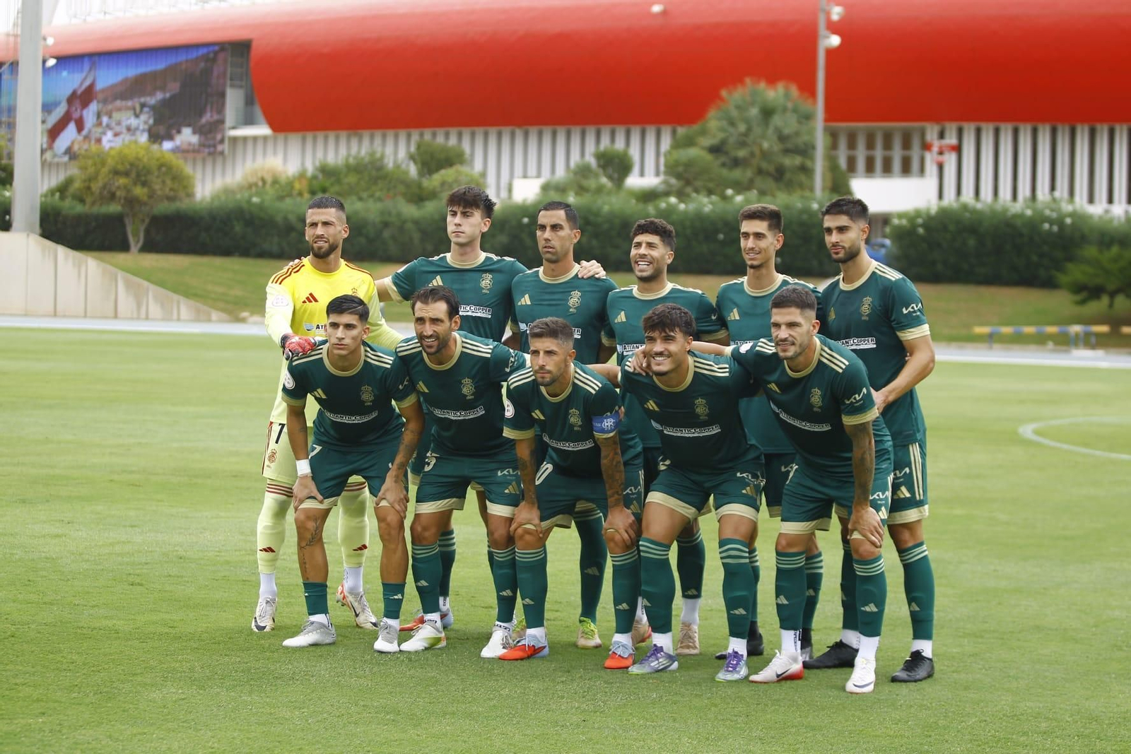 Once del Recreativo en Almería.