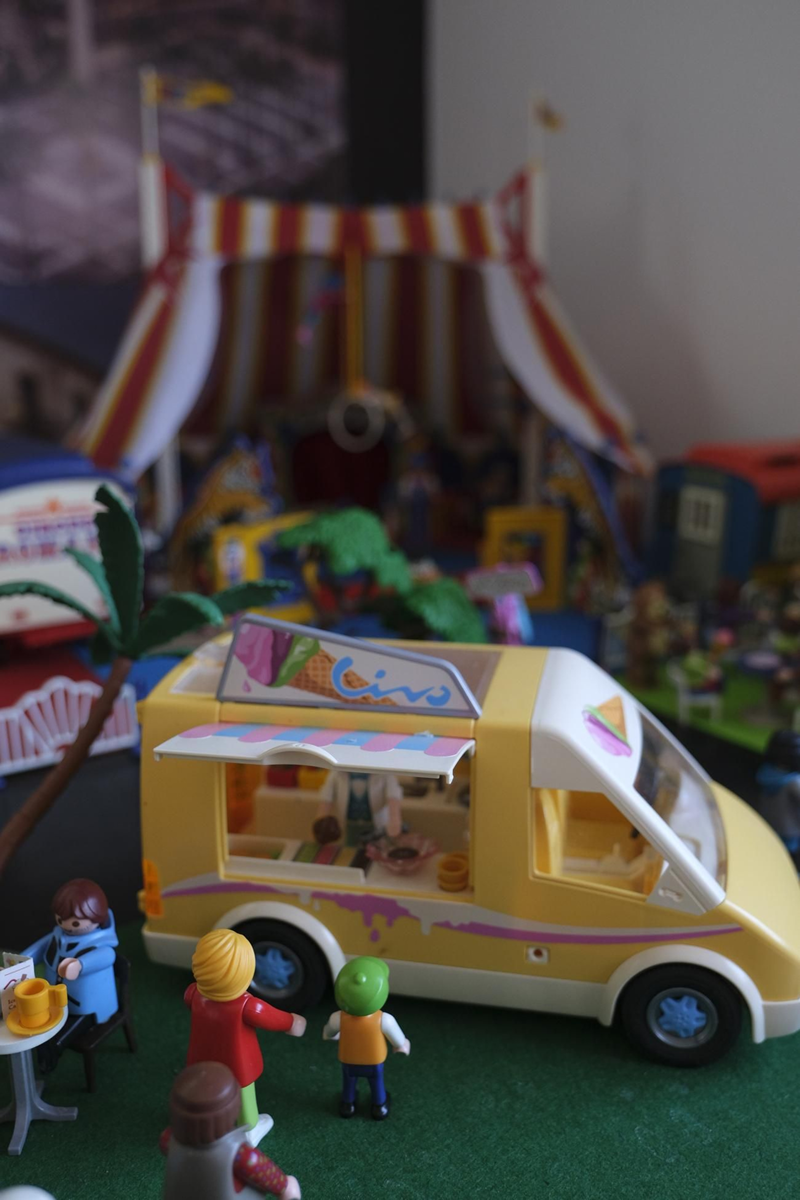Fotogalería de los playmobil en la Feria de Almería.