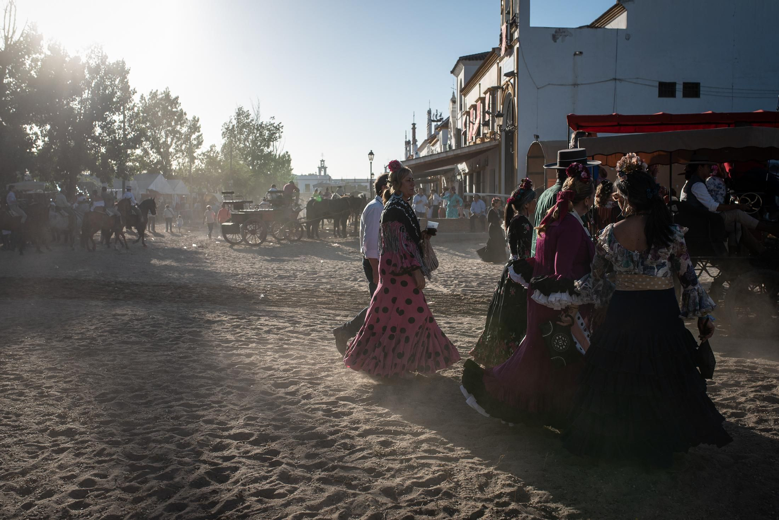 Recorrido por las casas y la aldea del Rocío, en imágenes