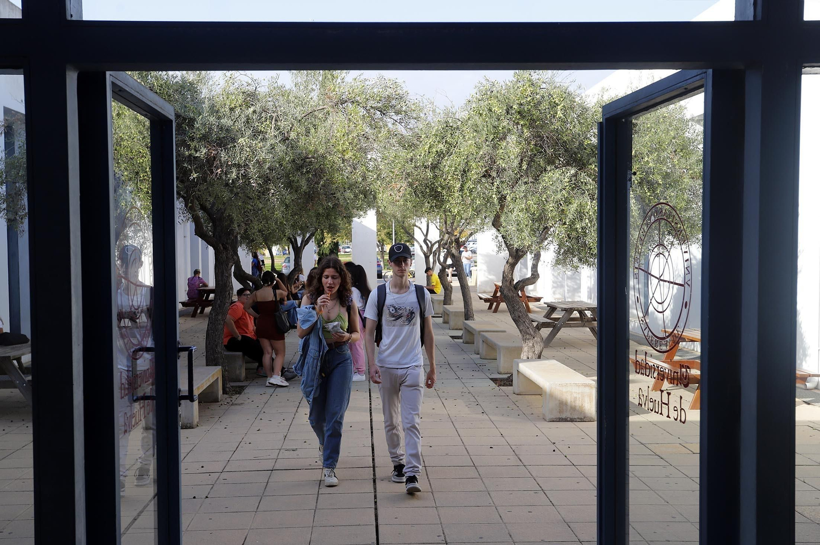 Imágenes de la vuelta a la Universidad de Huelva