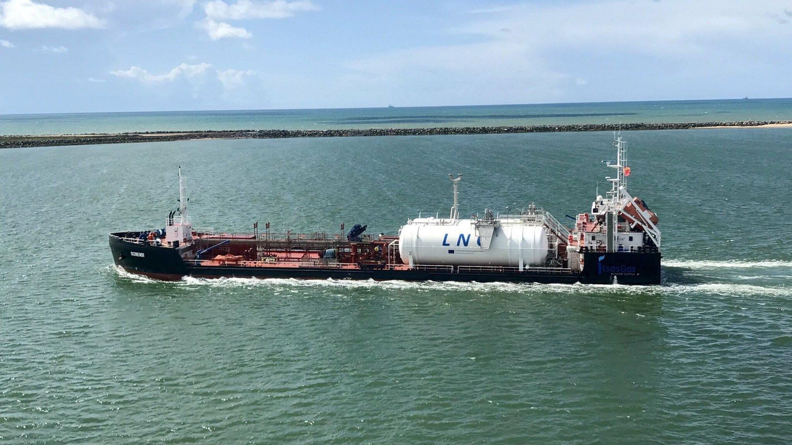 La apuesta por el GNL dará un impulso a la sostenibilidad del Puerto de Huelva.