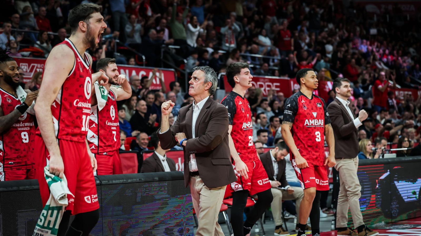 El Casademont Zaragoza-Unicaja, en fotos