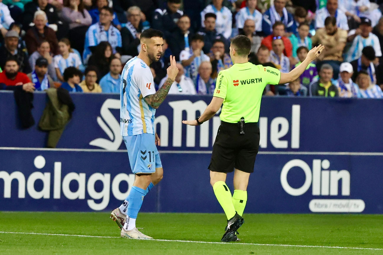 Las fotos del Málaga CF-Real Zaragoza