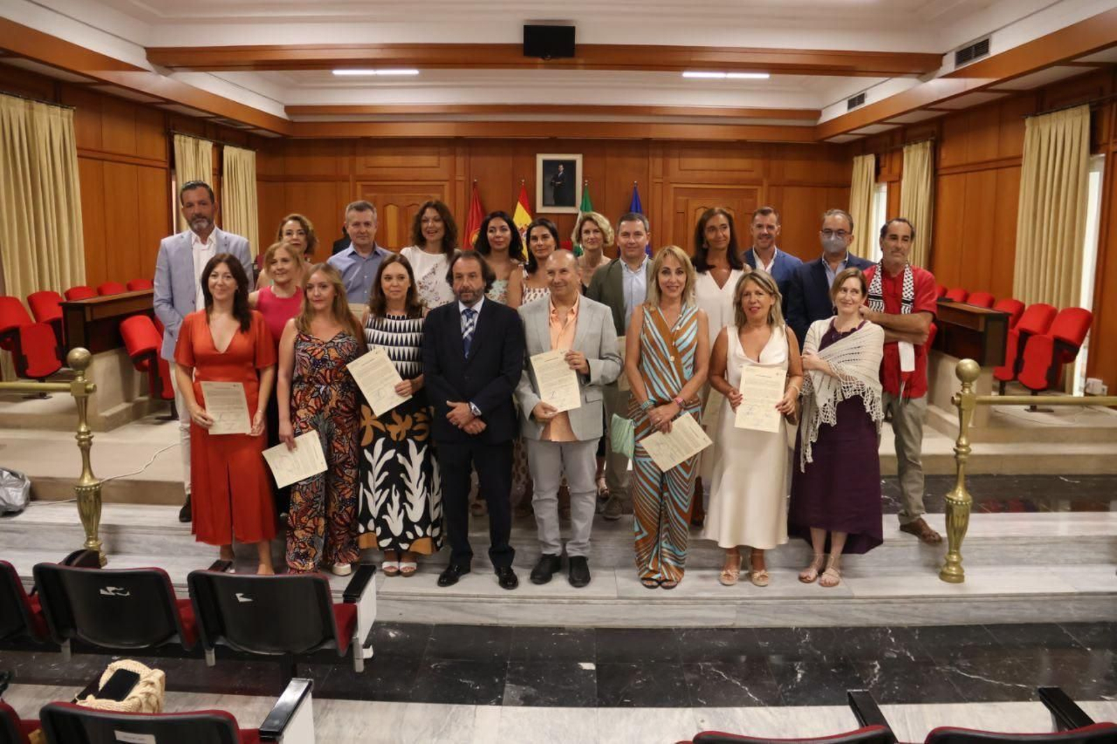 Toma de posesión de la plantilla del Imtur.