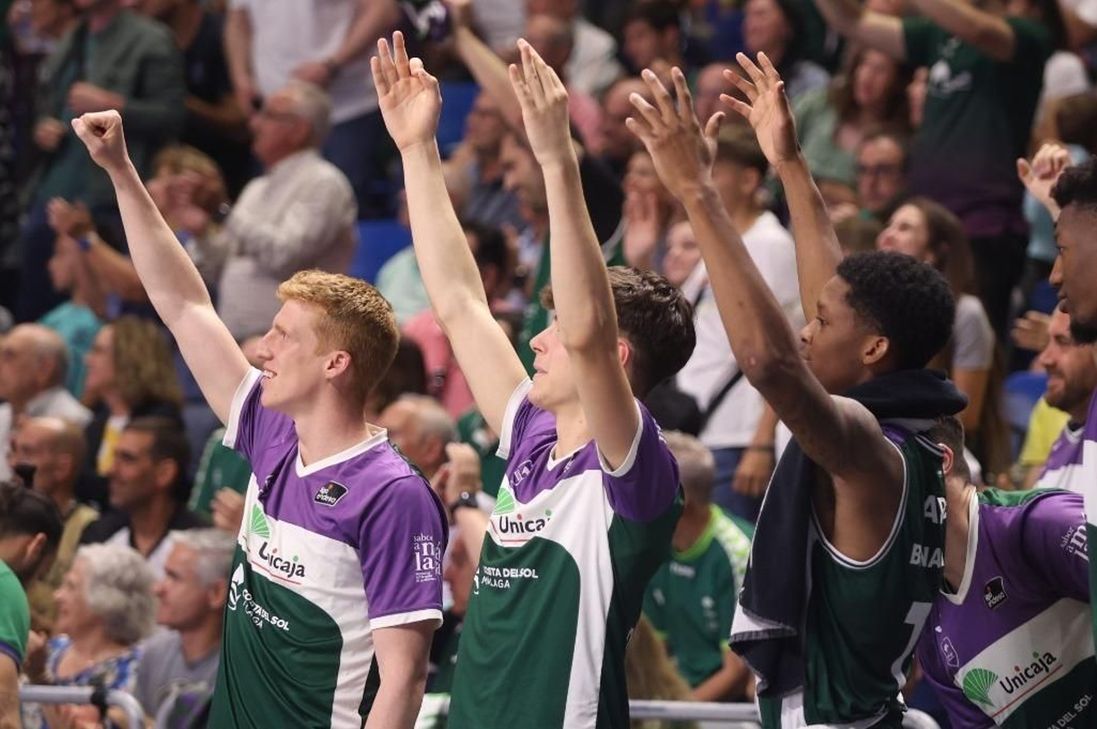 El Unicaja - Baxi Manresa, en fotos